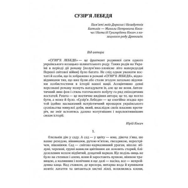 Сузір’я Лебедя. Еней та життя інших. Сеньйор Ніколо. Косач Юрій. Центр учбової літератури