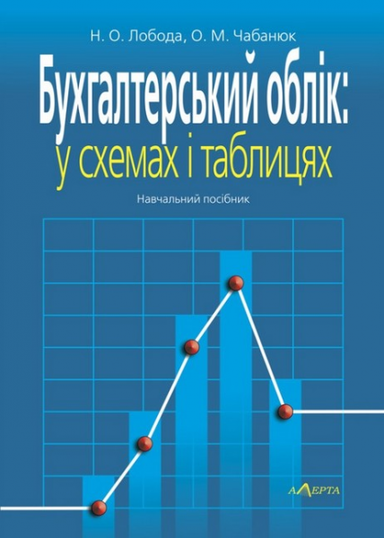 Бухгалтерський облік: у СХЕМАХ І ТАБЛИЦЯХ. Навчальний посібник. 2-ге видання. Лобода. Алерта