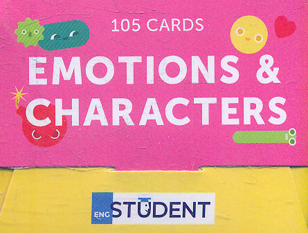 Emotions and Characters / Емоції та Характери (105 флеш карток) English Student