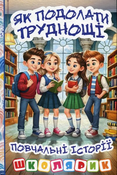 Школярик. Як подолати труднощі. Почальні історії. Г. Івасюк. Глорія