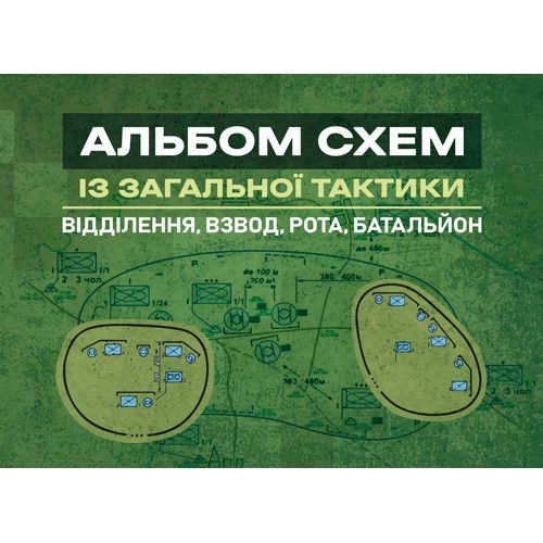 Альбом схем із загальної тактики (відділення, взвод, рота, батальйон)