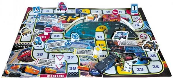 Дисней. Книжка-конструктор-3D. Назустріч пригодам! Тачки 3. Дисней книги. Ранок