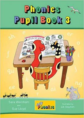 Jolly Phonics Pupil Book 3 : in Precursive Letters (British English edition)
