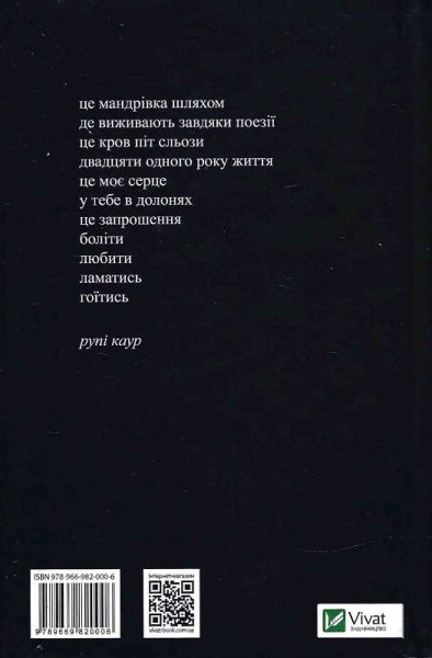 Молоко і мед. Каур Рупі. Віват