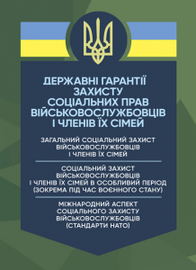 Державні гарантії захисту соціальних прав військовослужбовців і членів їх сімей. Копотун І. М. Центр учбової літератури