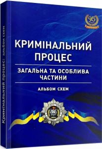 Кримінальний процес: альбом схем (загальна та особлива частини) Навчальний поcібник. Удалова Л. Д. Центр учбової літератури