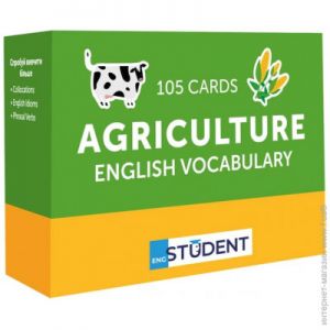 Картки для вивчення - Agriculture English Vocabulary. English Student