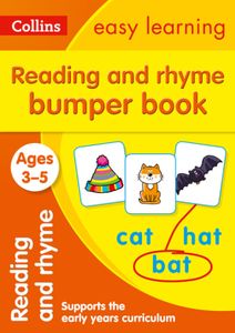 Collins Easy Learning Preschool: Reading and Rhyme Bumper Book Ages 3-5