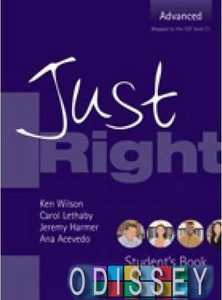 Just Right Advanced WB + Answer Key + CD