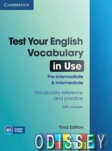 Test Your English Vocabulary in Use 3rd Edition Pre-intermediate Book with answers
