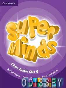 Super Minds 6 Class Audio CDs (4)