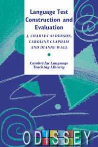 Language Test Construction and Evaluation