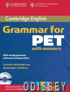 Cambridge Grammar for PET Book with answers and Audio CD