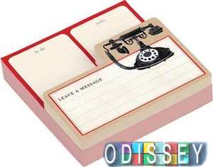 Shaped Memo Pads: Vintage Telephone