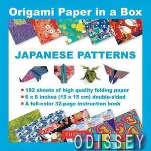 Origami Paper in a Box:Tuttle Origami Paper : Japanese Patterns