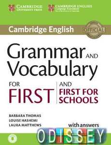 Cambridge Grammar and Vocabulary for First and First for Schools with Answers and Downloadable Audio