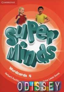 Super Minds 4 Wordcards (Pack of 89)