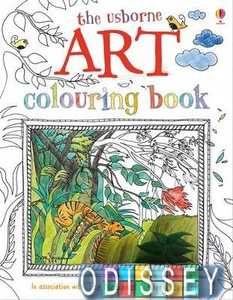 Colouring Book: Art with Stickers