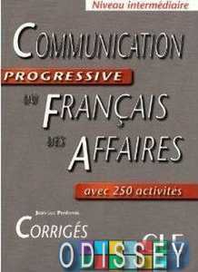 Communication Progr du Franc des Affaires Interm Corriges