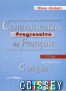 Communication Progr du Franc 2e Edition Debut Corriges