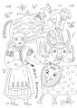 Твої друзі — визначні українці. Листівки-розмальовки. Оксана Лущевська. Artbooks